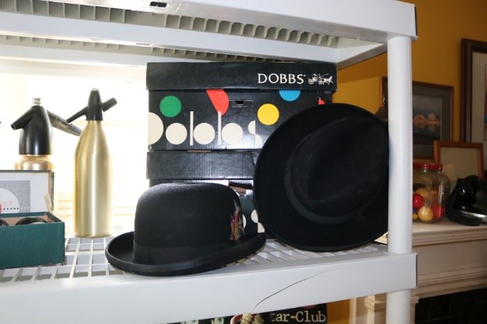 Dobbs Fedora and Bowling Hats