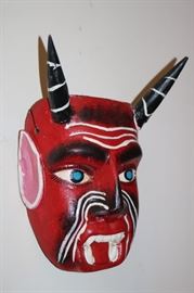 Vintage Carved Mask