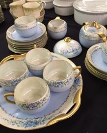Blue Fine China
