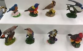 Assorted Collection of Mini Birds