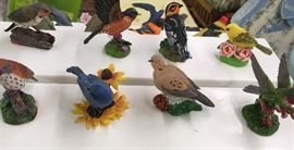 Assorted Collection of Mini Birds