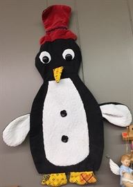Fabric Christmas Penguin