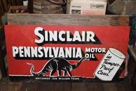 Sinclair Pennsylvania Motor Oil Sign
