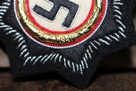 German Gold Cross SS Patch