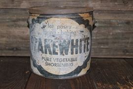FlakeWhite shortening can