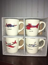 Fun Aviation Theme Mugs
