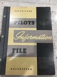 WW II Era Pilot's Manual