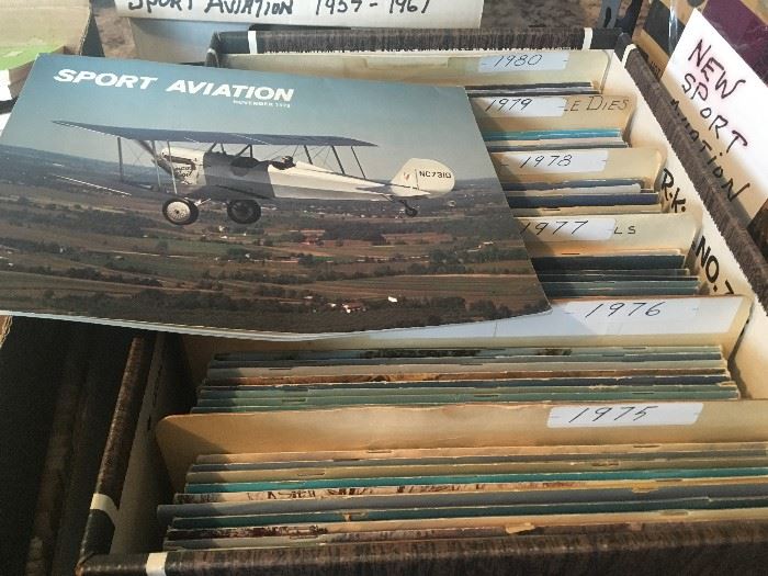 Aviation magazines by the thousands!