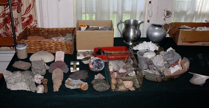 Geodes & Pottery Shards