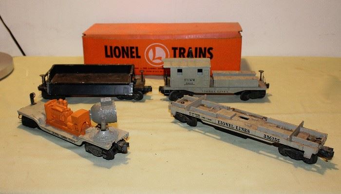 Assorted Lionel Trains