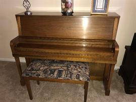 Everett upright piano