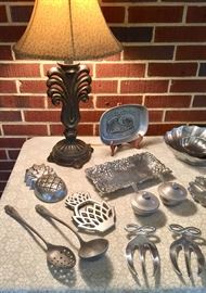 Pewter brands include: Arthur Court, Carson, and Pewtarex 
