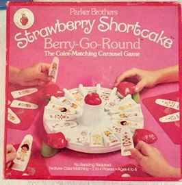 vintage Strawberry Shortcake game 