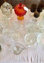 various glass 
