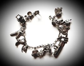 sterling charm bracelet