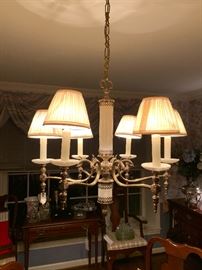 Alabaster and brass. Beautiful!