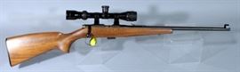 CZ Model 513 Bolt Action Rifle, .22 LR, SN# 893252, BSA Sweet 22 Scope