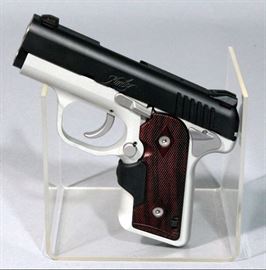 Kimber Solo Crimson Carry Pistol, 9mm, SN# S1166205, Conceal & Carry, Includes Soft Case, Clip Lock, Original Box, and Paperwork