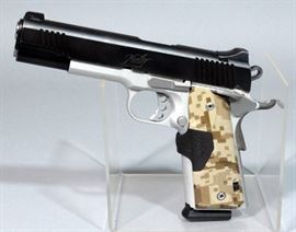 Kimber Custom Crimson Carry II Pistol, .45 ACP, SN# K425081, Crimson Trace Digital Camo Grips, Includes Hard Case