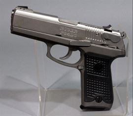 Ruger P94DC Pistol, 9x19mm, SN# 308-13553, Includes 2 Mags, Hard Case, and Paperwork