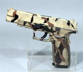Springfield Armory XD-45 Tactical Pistol, .45 ACP, SN# XD657334, Camo Finish