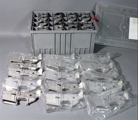 SMI Model SMI-15 AR15 Cerakote 7075-T6 Billet Aluminum Stripped Lower Receivers, Multi Cal, Qty 31, SN# SMI-B01080-B01094 & SMI-B00921-B00936