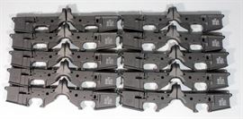 SMI Model SMI-15 AR15 Hard Anodized Black 7075-T6 Forged Aluminum Stripped Lower Receivers, Multi Cal, Qty 20, SN#' SMI-A02328-A02346