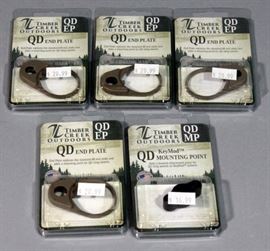 Timber Creek Outdoors QD EP QD End Plates, Replaces Standard AR End Plate & Adds Mounting Point for QD Sling Swivels, Qty 5, New Old Stock
