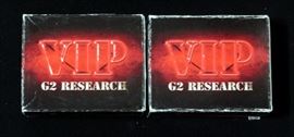 G2 Research VIP 9mm PARA Cold Tracer Technology Training / Plinker Ammo, Qty 2 Boxes x 20 Rounds = 40 Total Rounds