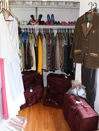 Vintage Clothing & Tumi Luggage