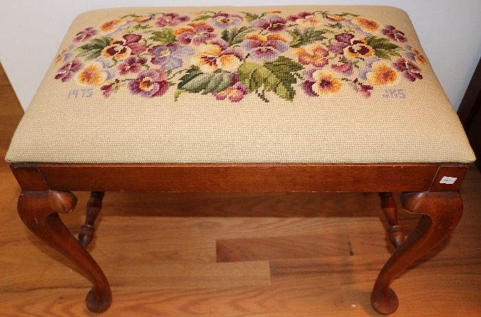 Embroidery Bench