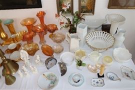 Rosenthal, Old Paris, Beleek, Ginori, Carnival Glass