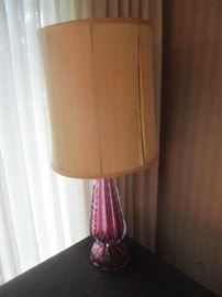 glass lamp