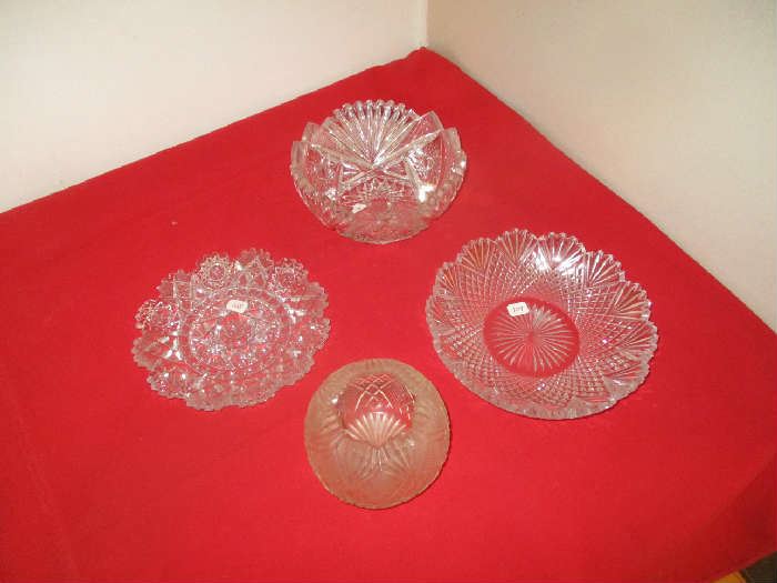 cut and pressed glass