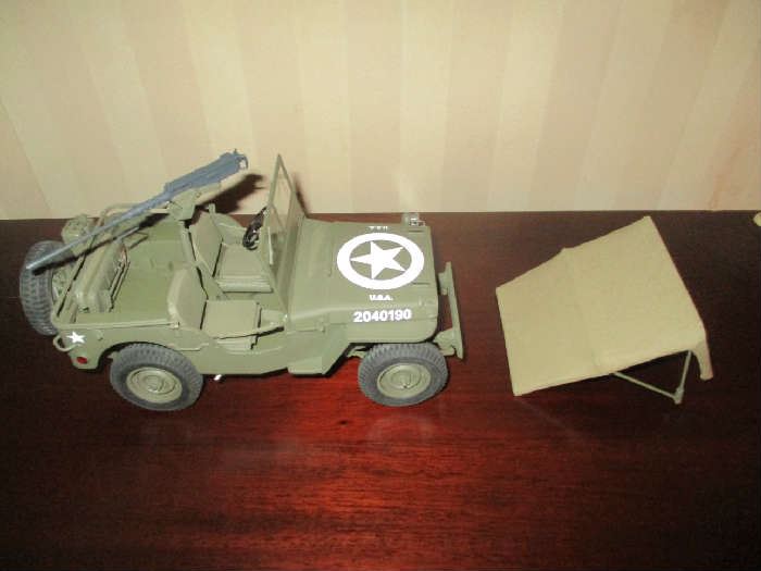 Army Jeep toy car