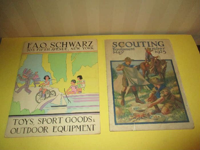 FAO Schwarz catalog, Boy Scouts Catalog 1925