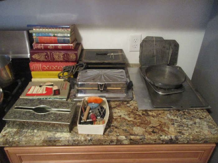 Cookbooks and Kitchen items