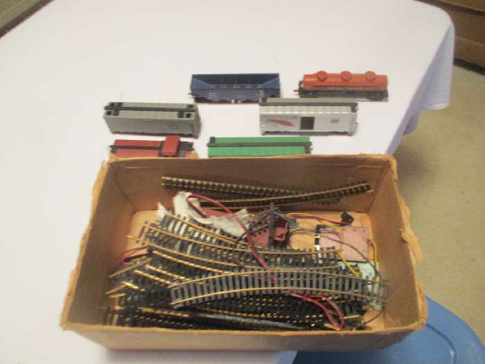 Track and train set