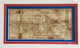 Closer view of Certificate