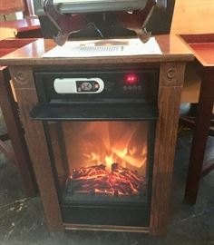 HEAT SURGE Accent Power Tower. This is a fireplace, a heater, AND an air purifier, all in one! 