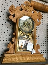 Wooden Mantel Clock