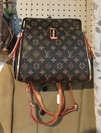 Imitation Louis Vuitton Backpack/Purse (BRAND NEW, NEVER USED)