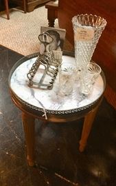 Small Mable Top Cherry Side Table