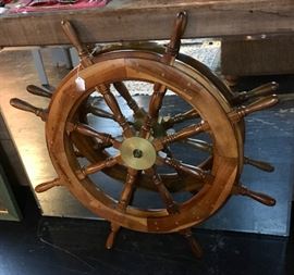 LARGE, Real, Ship's Wheel