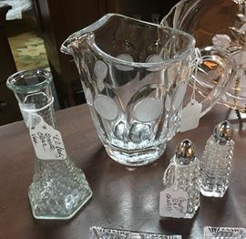 Vintage Crystal & Glass Pieces