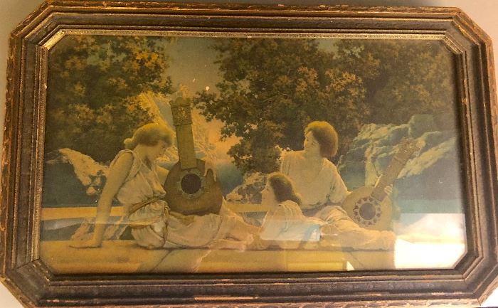 Maxfield Parrish 1915 framed print