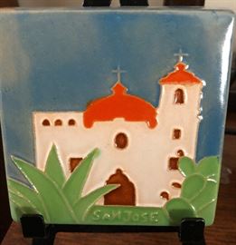 California Mission tile