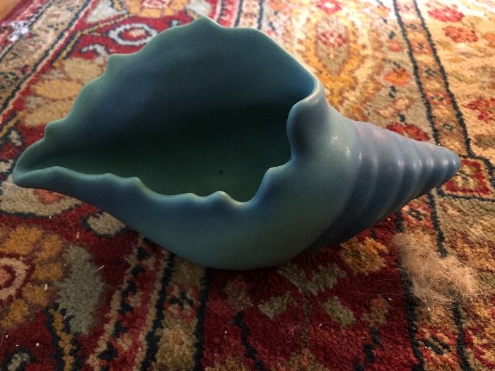 Van Briggle pottery conch shell