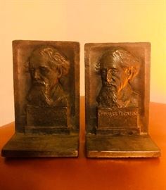 Charles Dickens bookends
