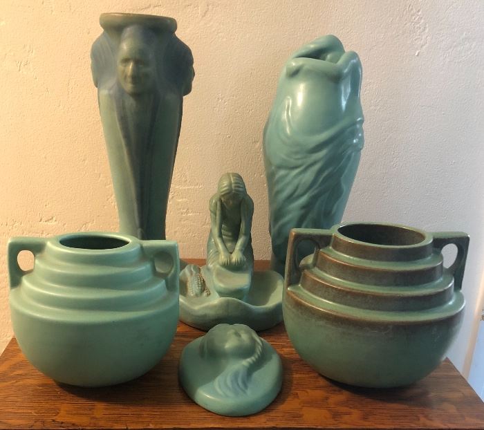 Vsn Briggle and Catalina art pottery